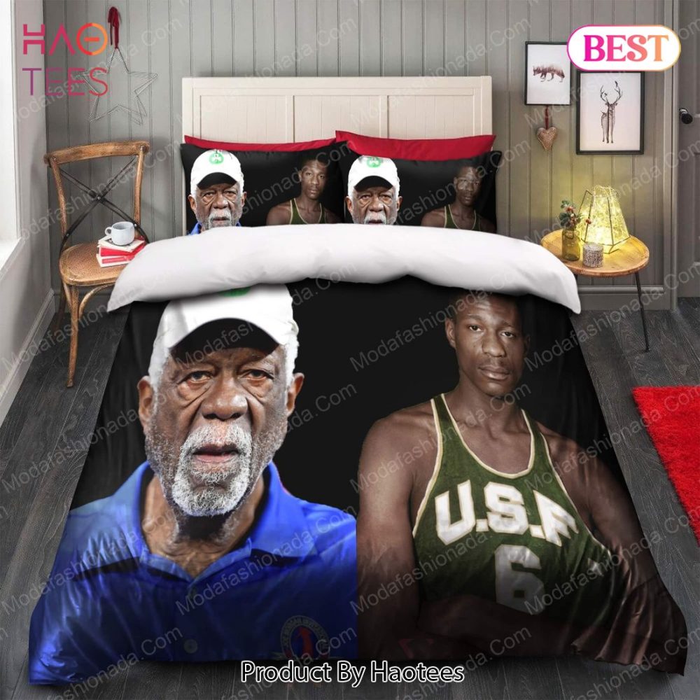R.I.P. Basketball Legend Bill Russell Bedding Sets Bed Sets, Bedroom Sets - Image 2