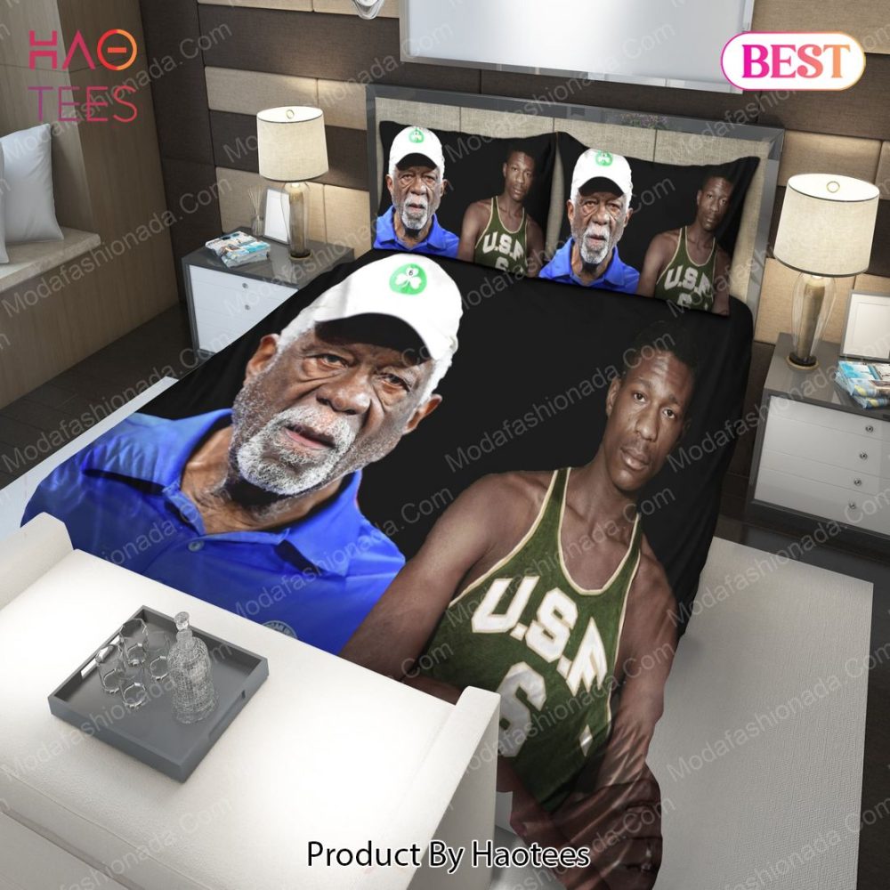 R.I.P. Basketball Legend Bill Russell Bedding Sets Bed Sets, Bedroom Sets - Image 4