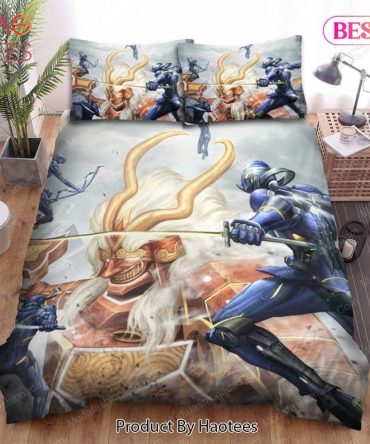 Robot Ninjas Attacking On Giant Samurai 116 Bedding Sets Bed Sets, Bedroom Sets