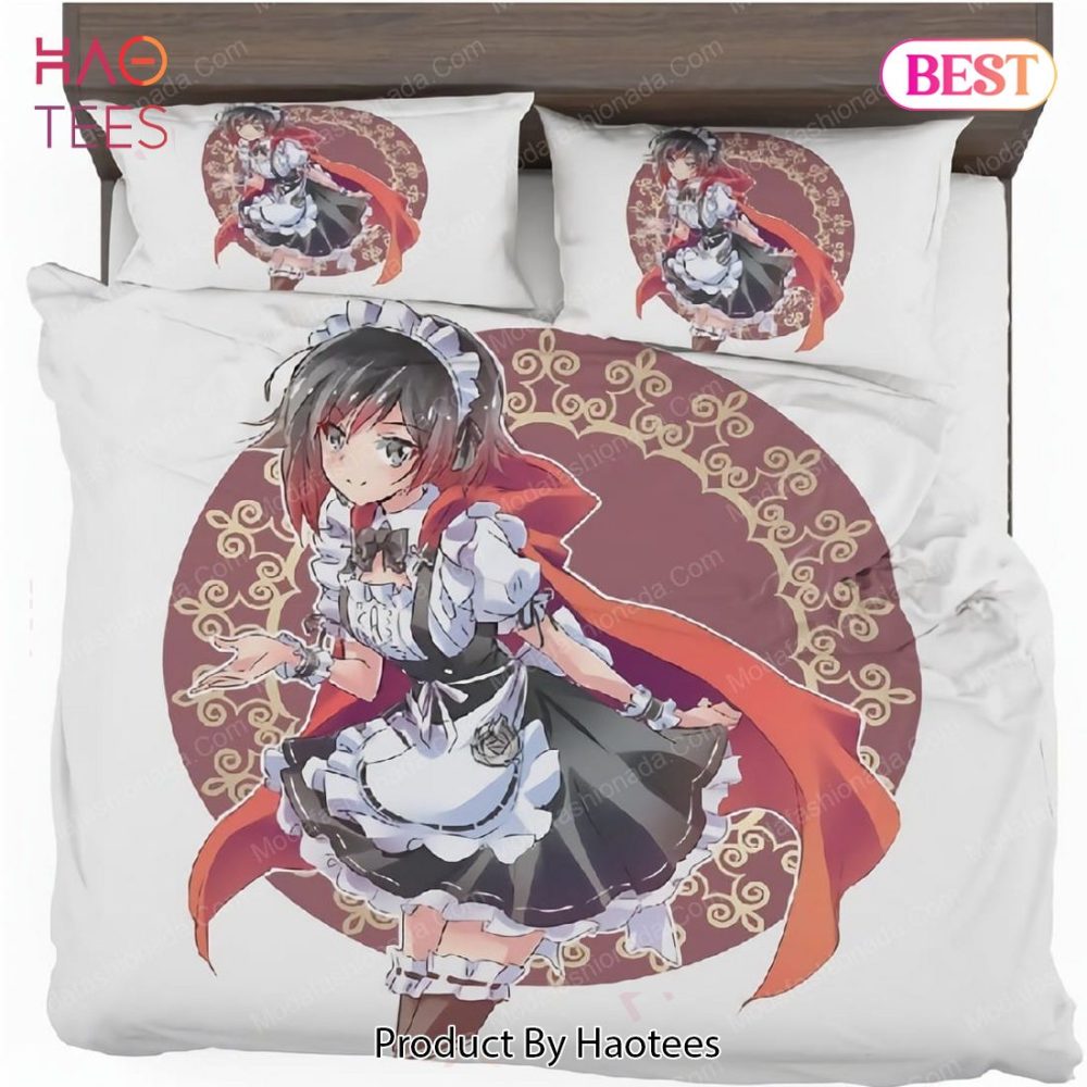 Ruby Rose Girl Rwby Cute Anime 128 Bedding Sets Bed Sets, Bedroom Sets - Image 3