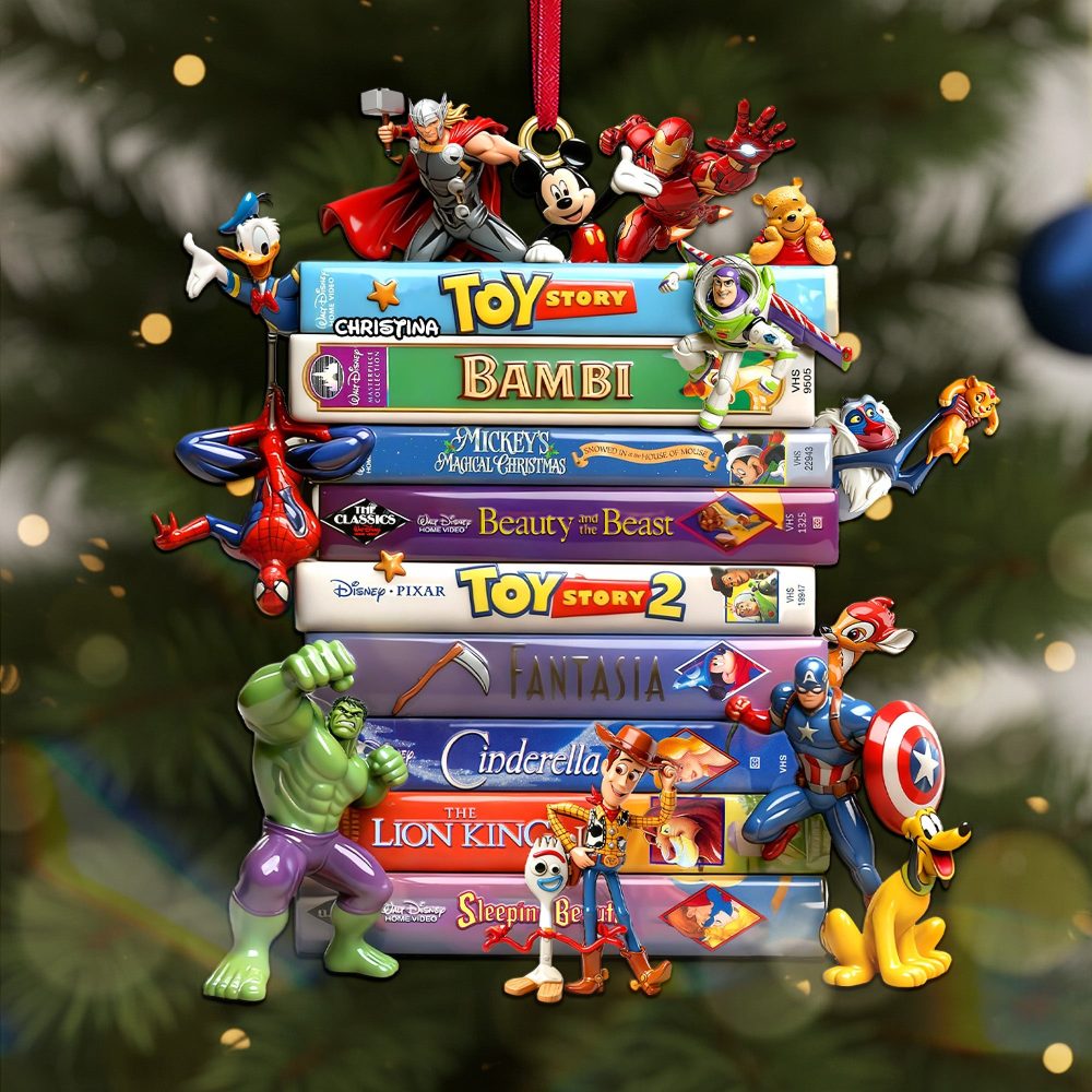 Hang Your Favorite Moments – Timeless Acrylic Ornament, Personalized For Every Disney Fan!