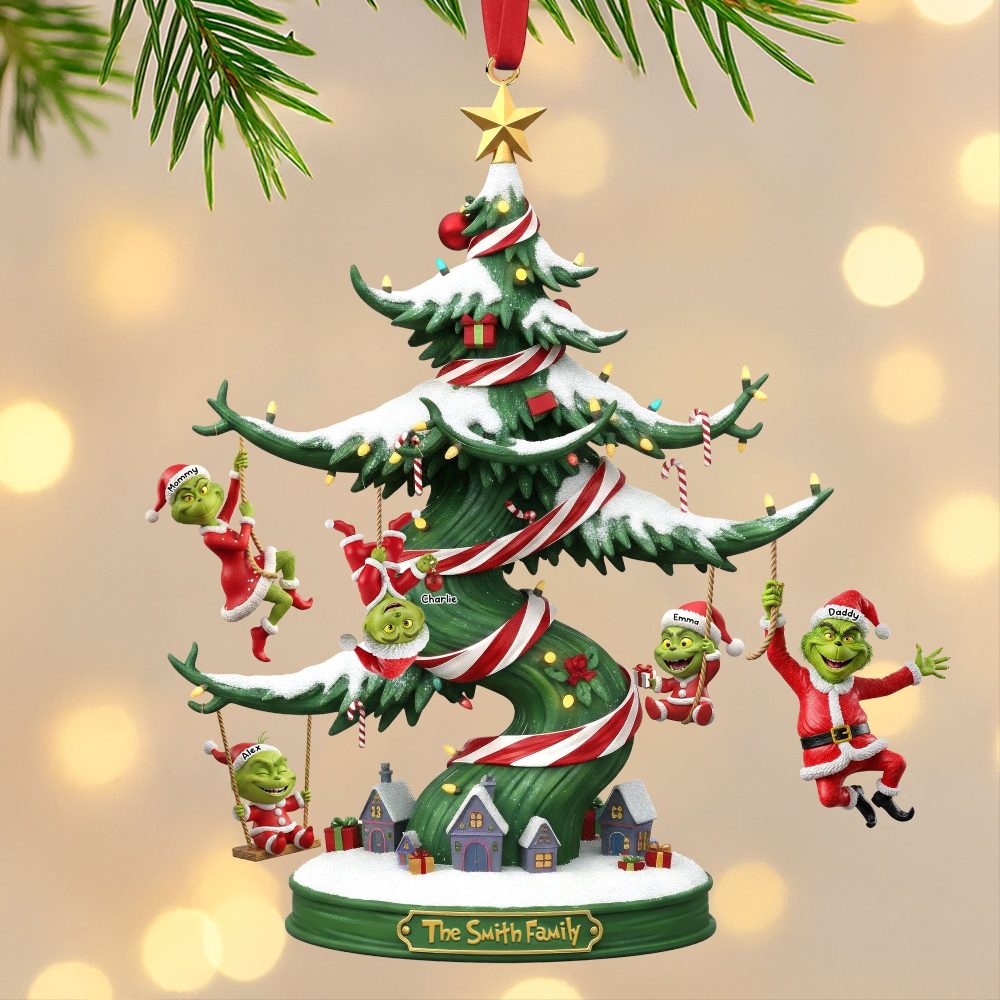 Mischief Family Christmas Personalized Ornament - Perfect Gift For Family And Friends - Image 2