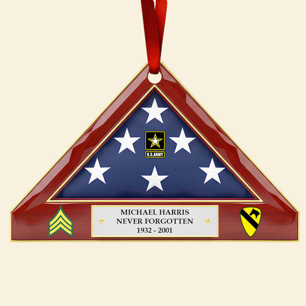 Honoring Heroes - Personalized Military Christmas Ornament For Veterans - Image 4