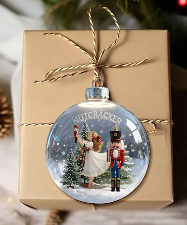 “Celebrate Magic And Dance” - Personalized Christmas Ornament For Ballet Lovers
