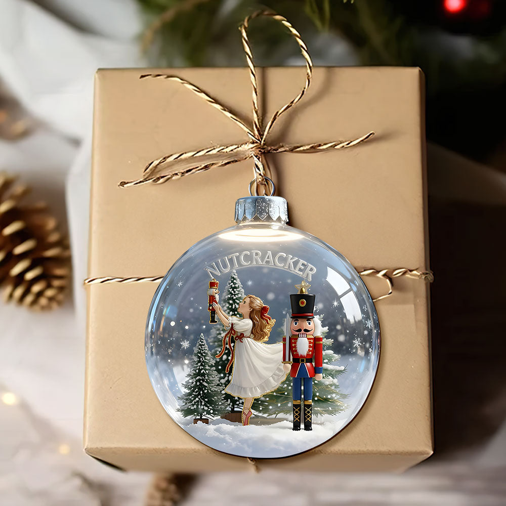 “Celebrate Magic And Dance” - Personalized Christmas Ornament For Ballet Lovers
