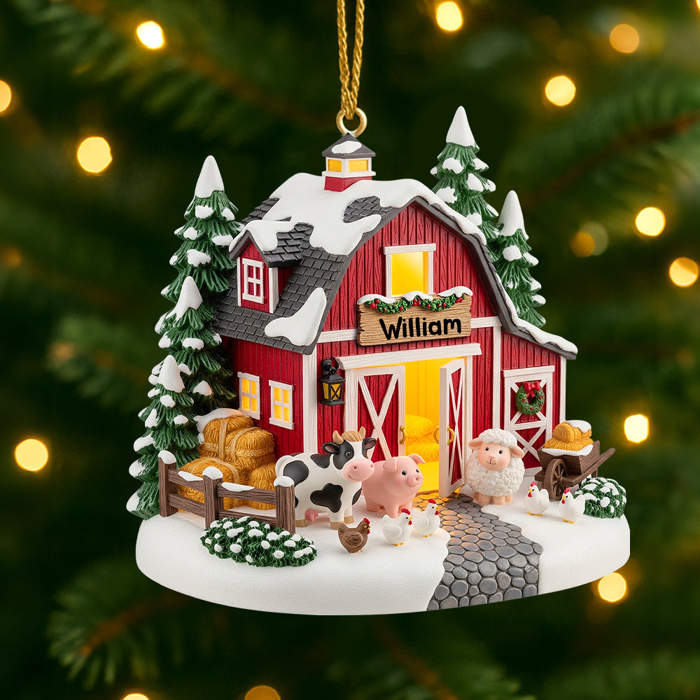 Celebrate Your Family Bond With Love - Balloon Family Ornament - Personalized Gift For All Occasions