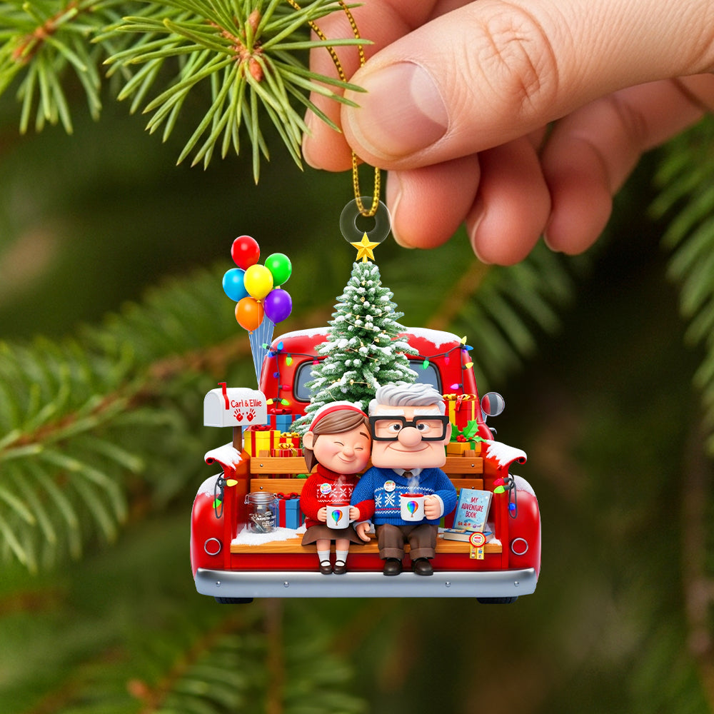 Celebrate Love This Christmas - Personalized Christmas Ornament For Couples - A Perfect Gift For Spouses And Partners - Image 2