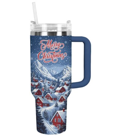 Christmas Land Custom Stanley Cup 40 Oz Tumbler With Handle