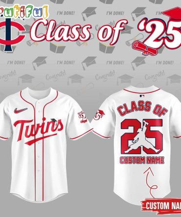 Class Of 2025 Minnesota Twins Baseball Jersey