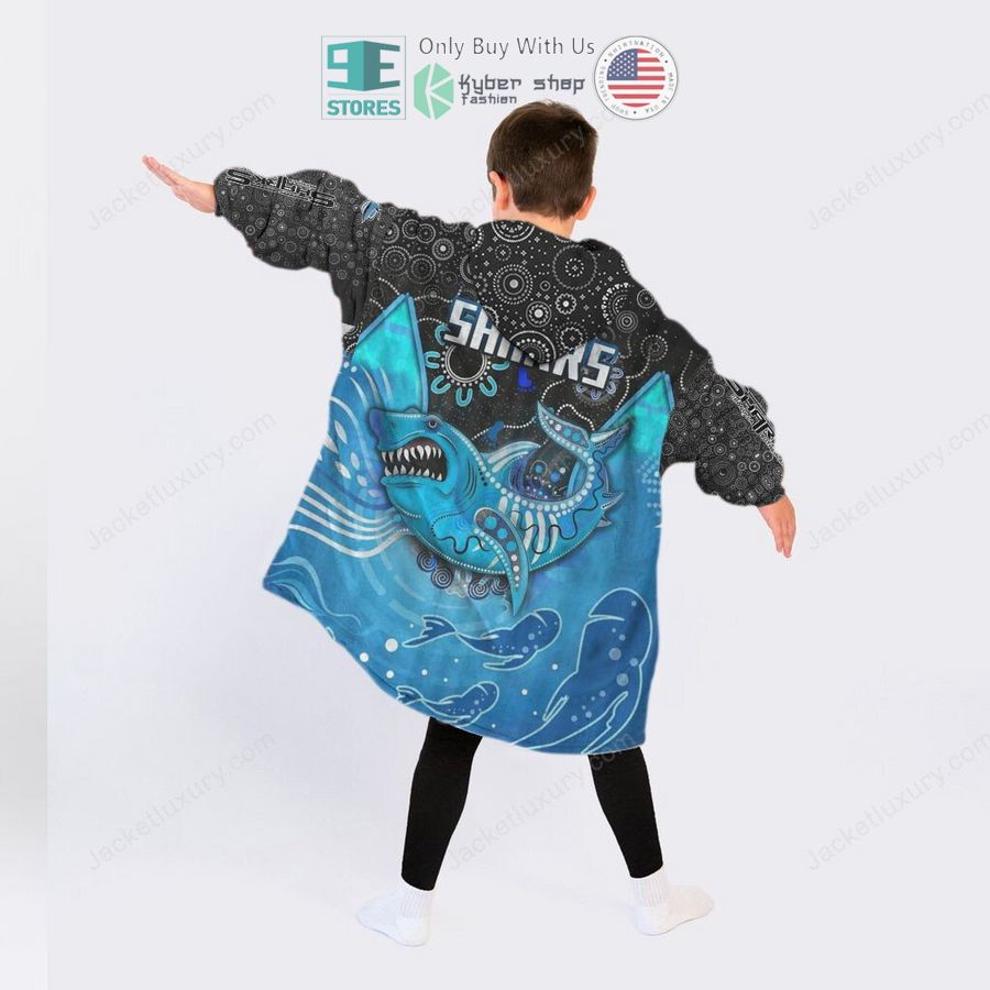 Best Cronulla Sharks Hooded Blanet Hoodie - Image 6