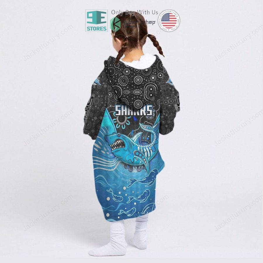 Best Cronulla Sharks Hooded Blanet Hoodie - Image 8