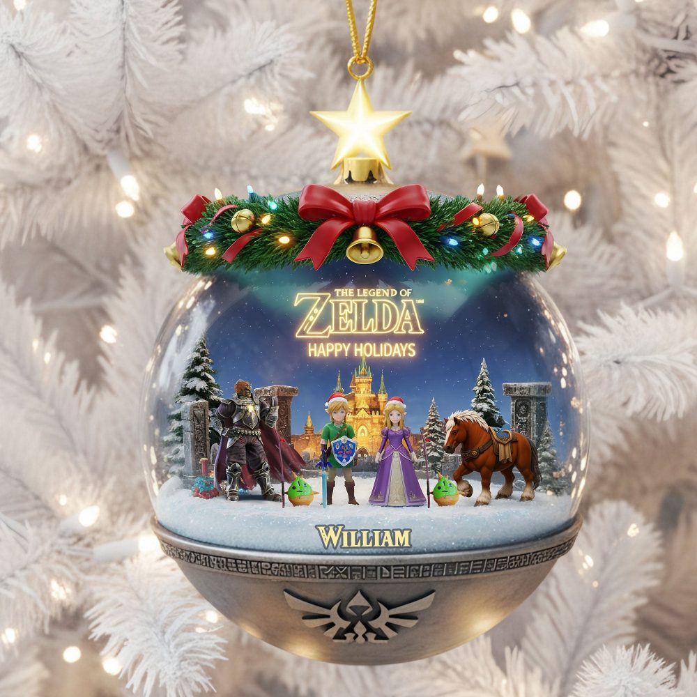 Unleash Your Adventure Spirit - Adventure Ornament, Personalized Gifts For Game Lovers - Image 2