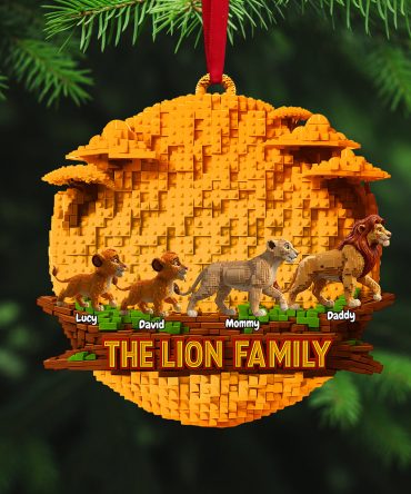Cherish Your Family Bond - Personalized Christmas Ornament For Family Fun