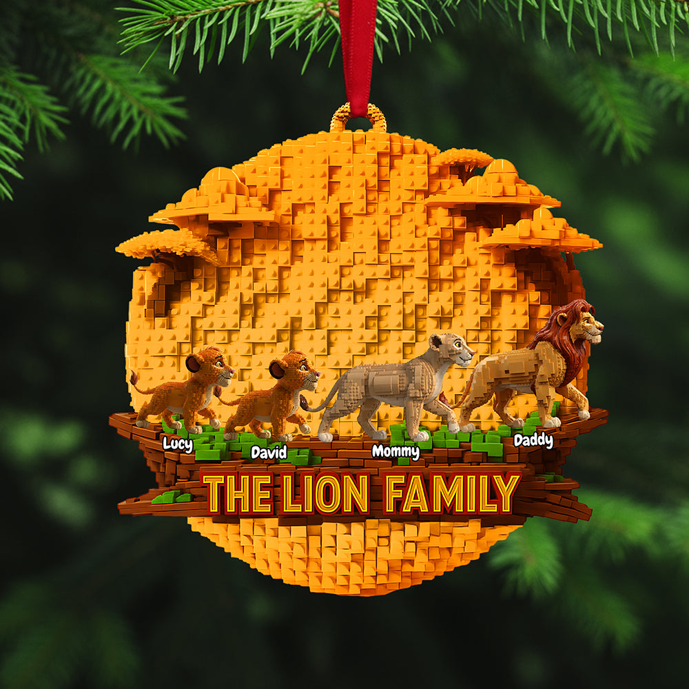 Cherish Your Family Bond - Personalized Christmas Ornament For Family Fun