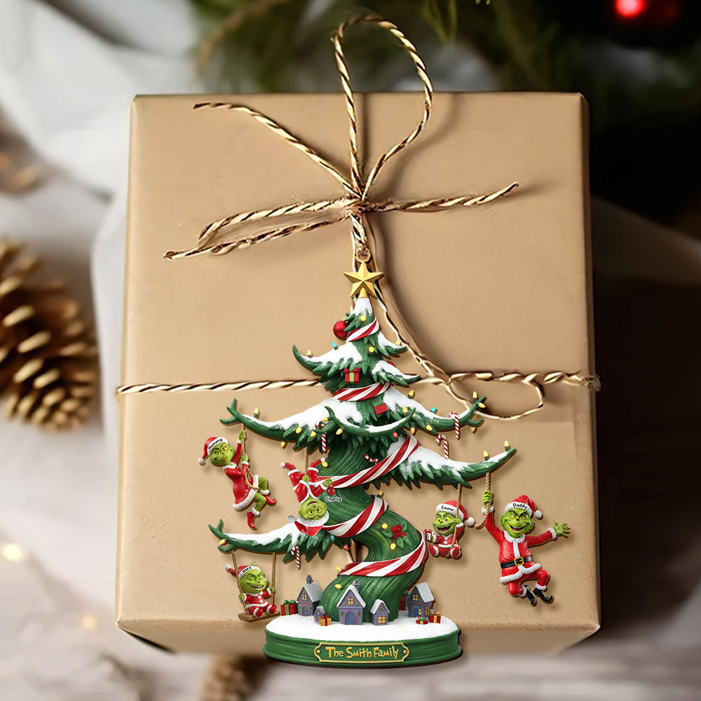 Mischief Family Christmas Personalized Ornament - Perfect Gift For Family And Friends - Image 3
