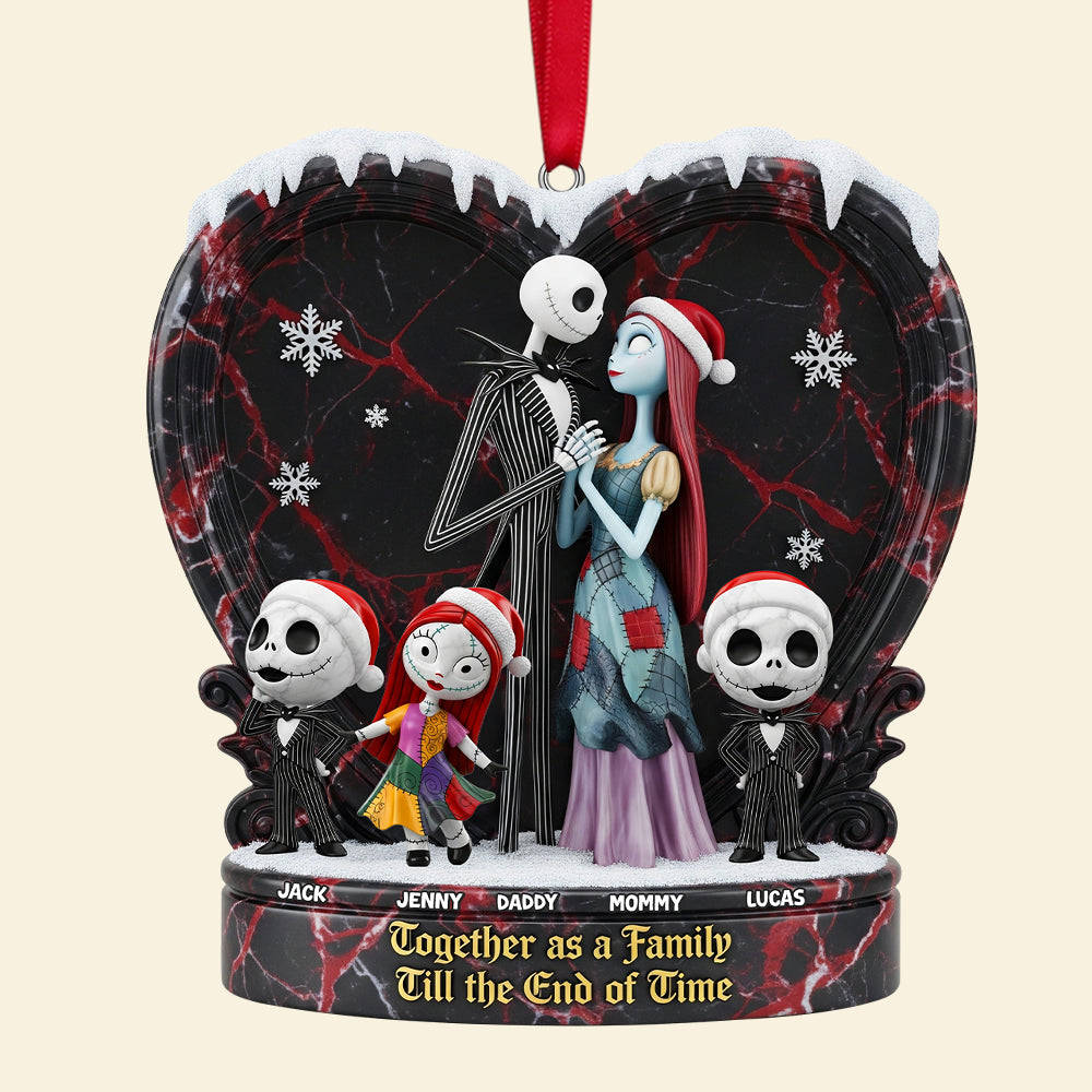 Together As A Family - Personalized Christmas Ornament For Loved Ones - Image 4