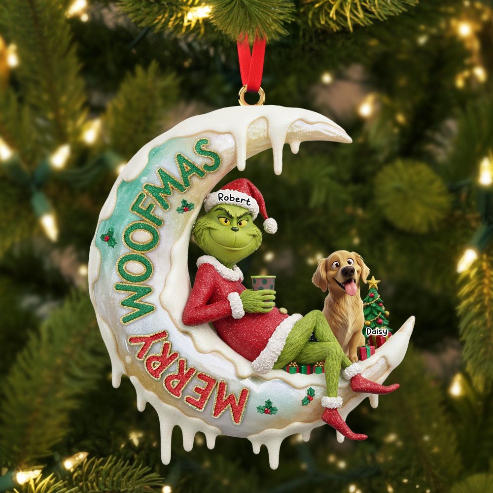 “Family Is The Heart Of Christmas” - Personalized Family Christmas Ornament - A Unique Gift For Family, Friends, And Loved Ones - Image 4