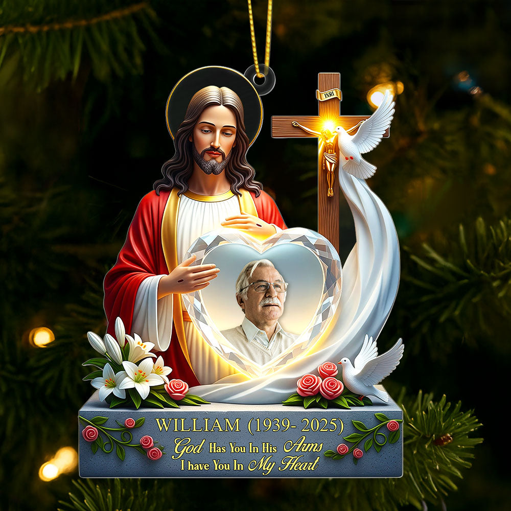 Let The Fun Begin - Fun Snowball Fight Christmas Ornament - Personalized Gift For Fans