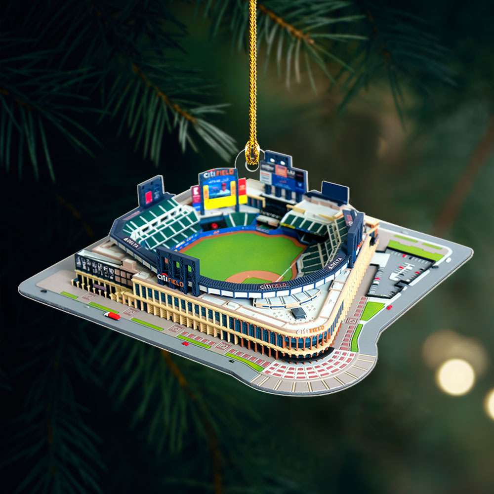 Personalized Baseball Stadium Ornament - Perfect Gift For Baseball Enthusiasts - Image 5