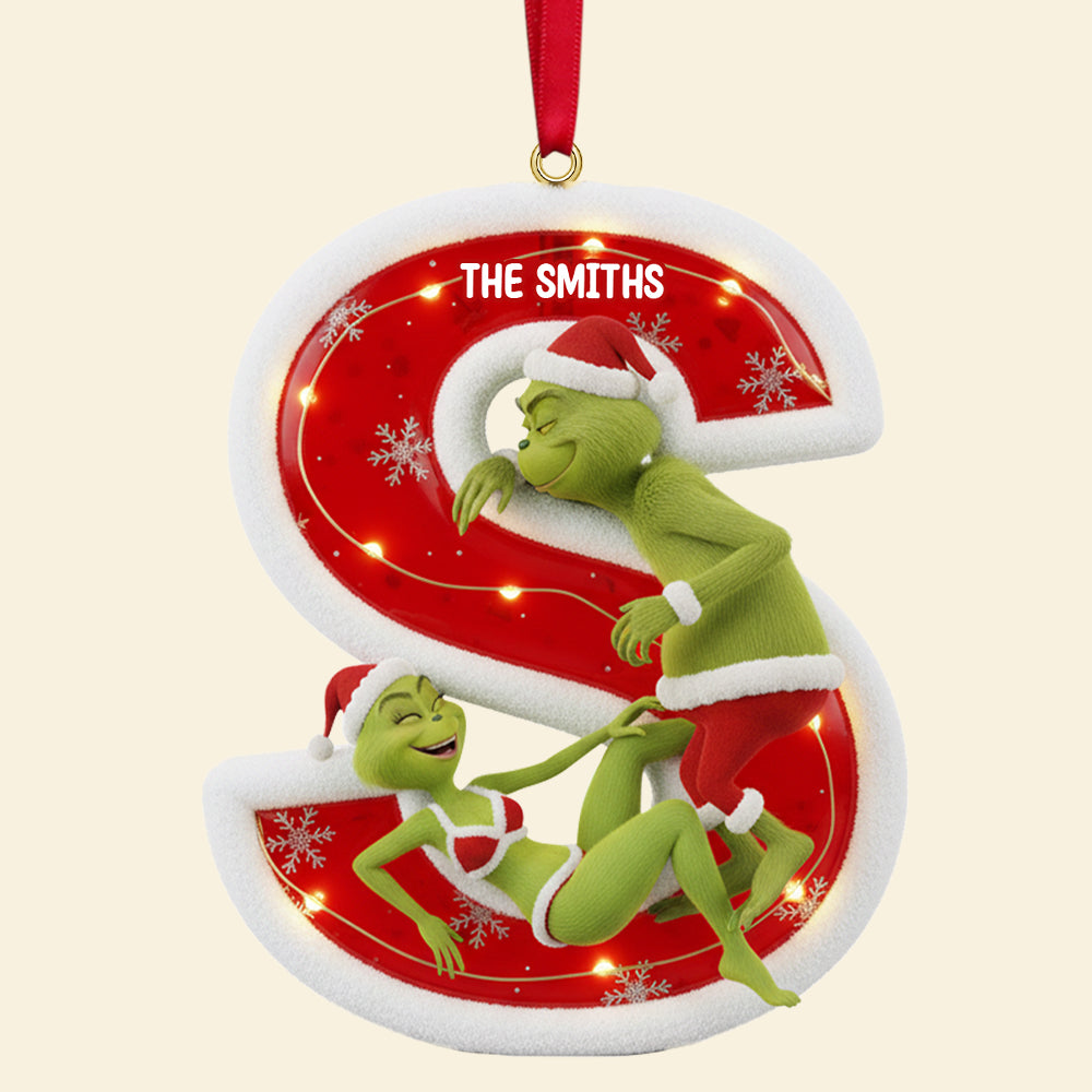 Celebrate Love This Christmas! - Custom Alphabet Letter Gifts - A Unique Ornament For Couples, Family & Friends - Image 5