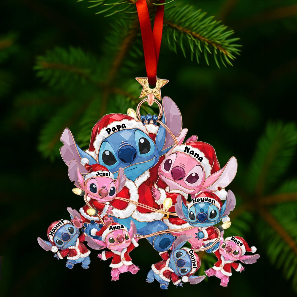 Celebrate Family Love With Our Mischievous Family Tree Ornament - Personalized Gift For All Loved Ones - Image 3