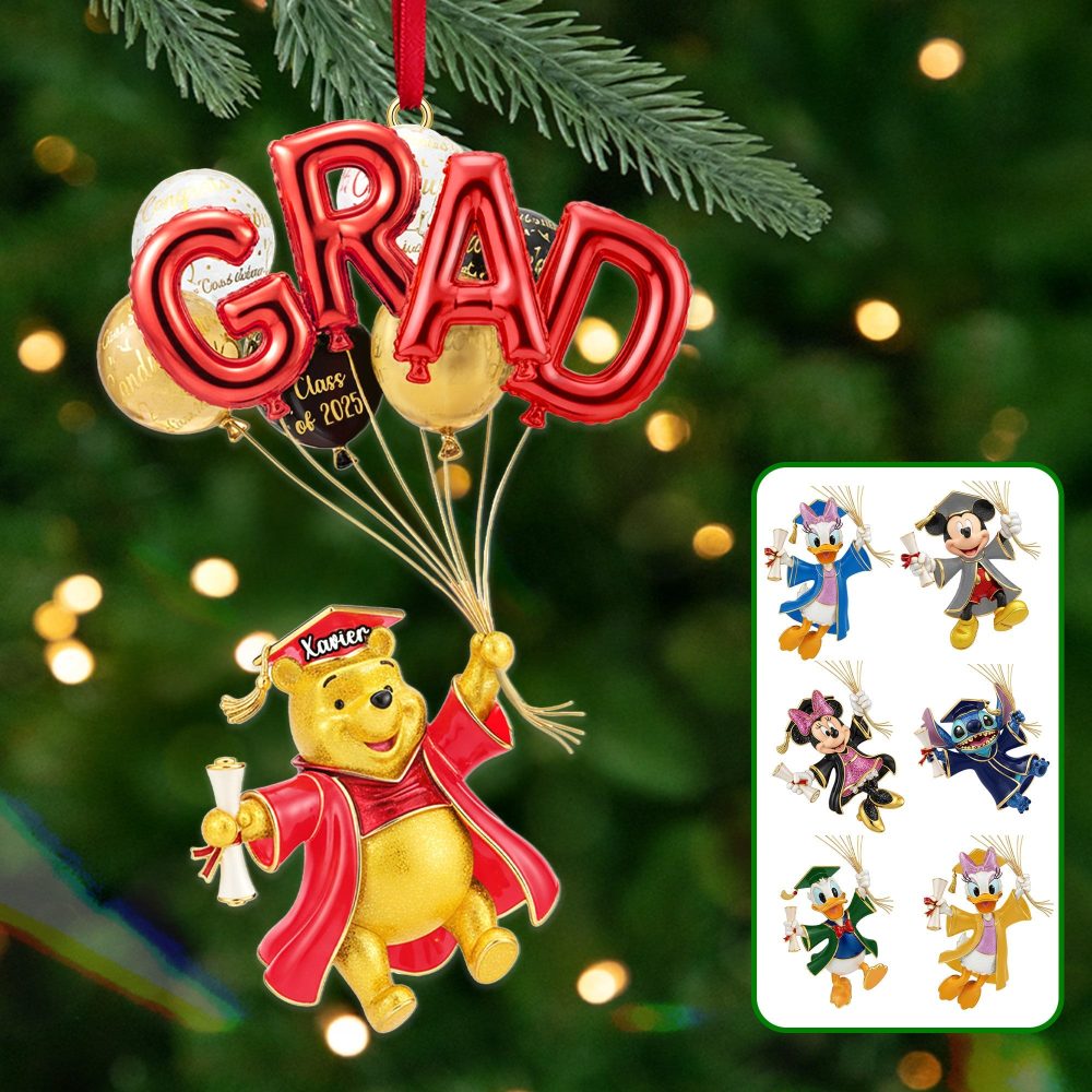 Celebrate Success: Personalized Graduation Ornament - Custom Gift For Graduates, Friends, And Family - Image 2