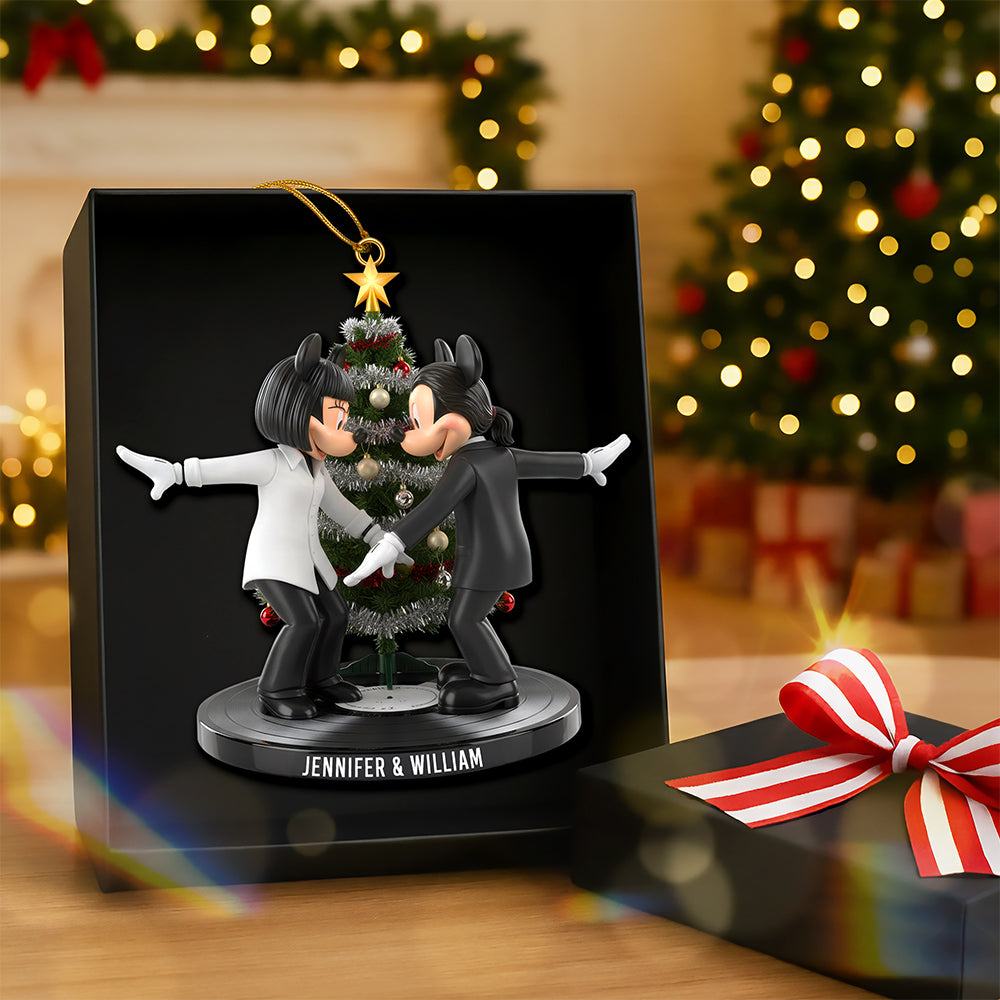 Dance Through Life Together - Personalized Dancing Couple Ornament - Image 4