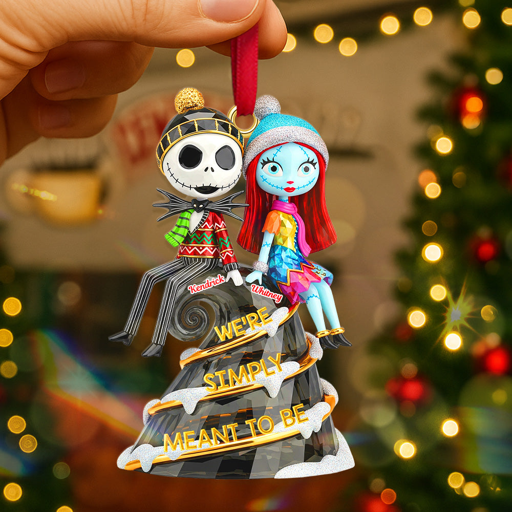Together Forever: Personalized Custom Acrylic Ornament For Christmas Couples - Image 2