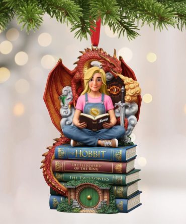 For Every Book Lover, A Magical Moment Awaits - Personalized Book Lover Christmas Ornament - Gift For Readers And Book Enthusiasts