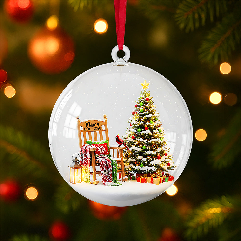 Cherished Memories - Personalized Memorial Ornament - A Heartfelt Gift For Loved Ones - Image 3