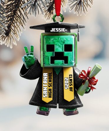 Celebrate Your Achievement! - Personalized Graduation Ornament - Custom Gift For Graduates, Friends, And Family