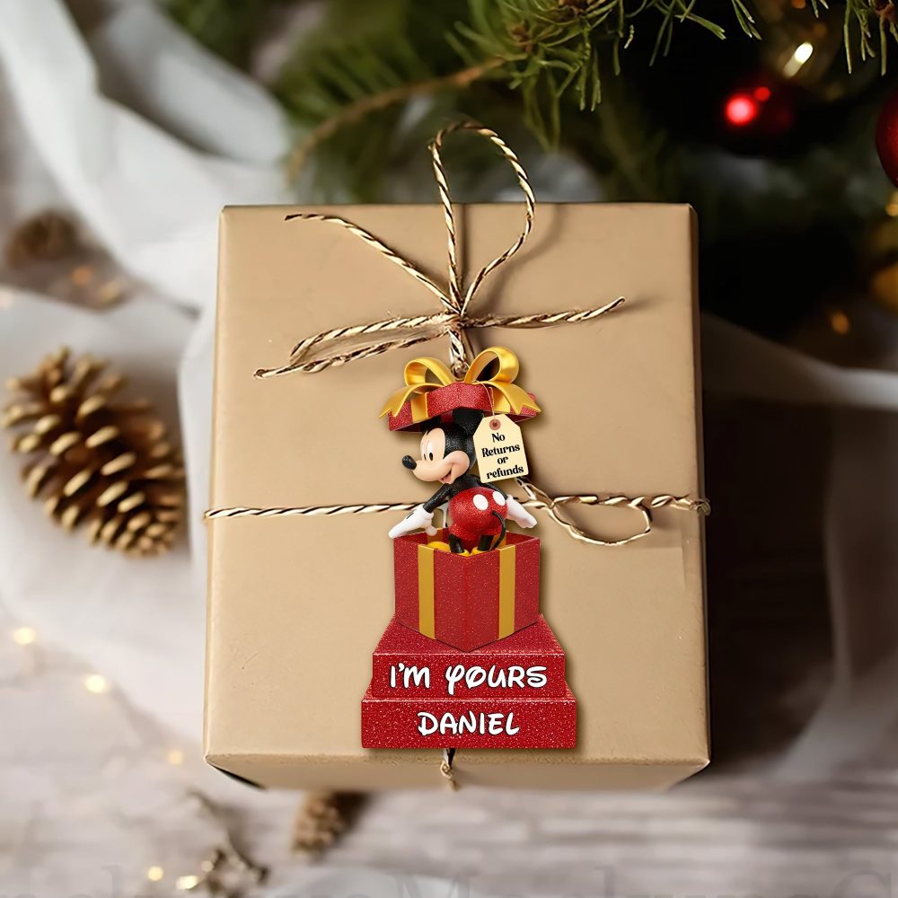 I'M Yours - Personalized Couple'S Ornament For A Sweet Moment - Image 2