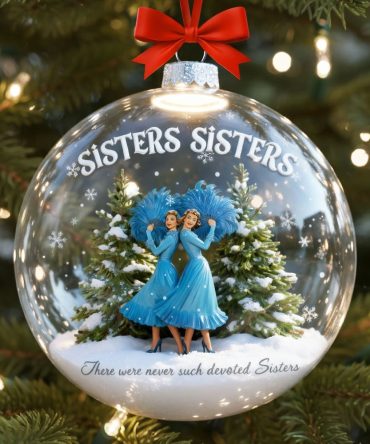 Sisters, Sisters - Celebrate Your Bond! - Personalized Christmas Ornament - Gift For Sisters, Family, Friends