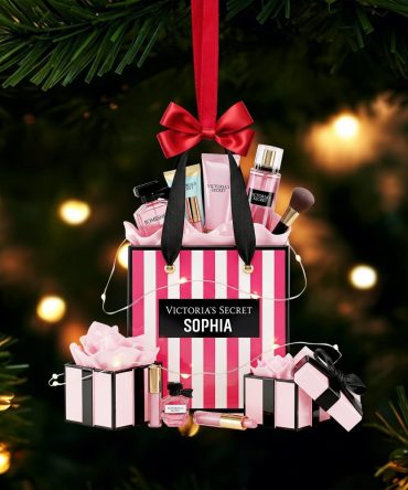 Spread Happiness With Our Luxury Beauty Kit Ornament - Personalized Christmas Gifts For Makeup Lovers
