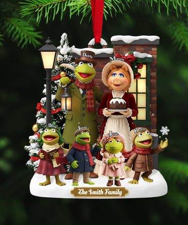 Family Is Everything - Personalized Christmas Acrylic Ornament - Custom Gift For Everyone In The Family