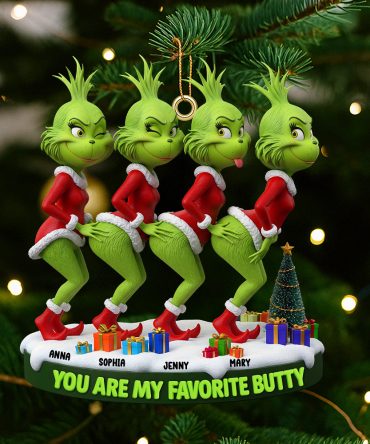 You Are My Favorite Butty - Personalized Funny Gifts For Besties Christmas Ornament