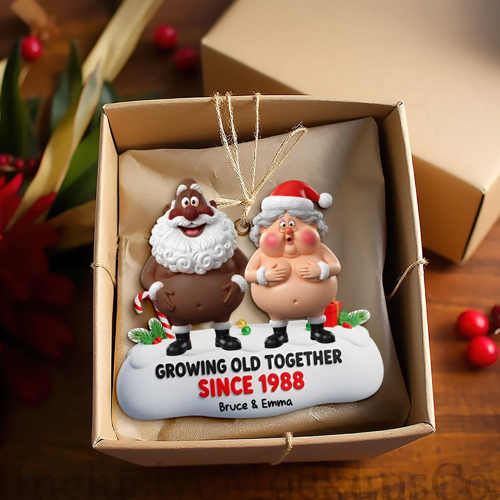 Growing Old Together - Personalized Funny Gift For Couples - Image 5