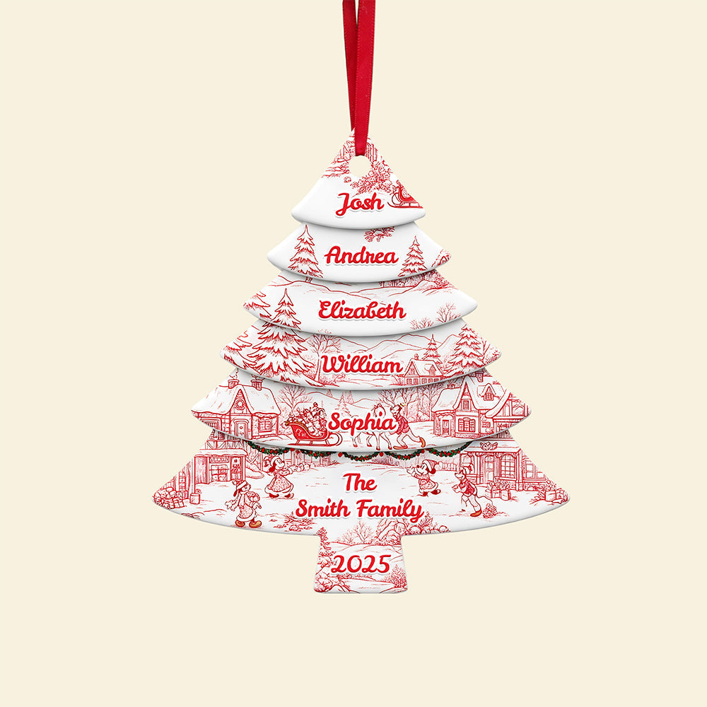 Create Lasting Memories This Christmas - Personalized Family Christmas Tree Ornament - Image 4