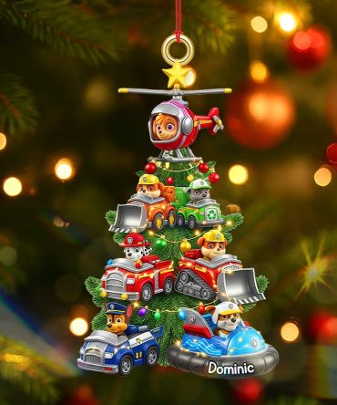 Celebrate The Season With Joy - Personalized Pet Lover Christmas Acrylic Ornament - Custom Gift For Kids, Dog Lovers, Family And Friends