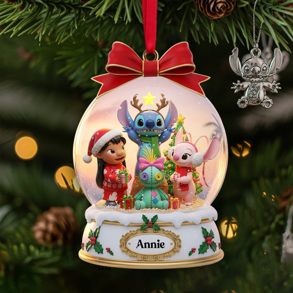 Celebrate Friendship With Magical Memories - Personalized Christmas Ornament For Friends