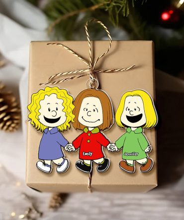 Cherish Friendship With Customizable Friends Ornament - Personalize For Your Besties