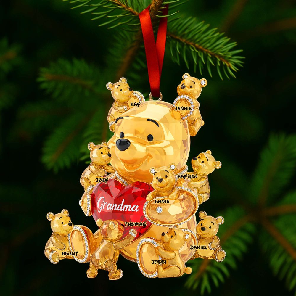 Special Love From Grandkids Ornament - A Personalized Gift For Grandma - Image 2