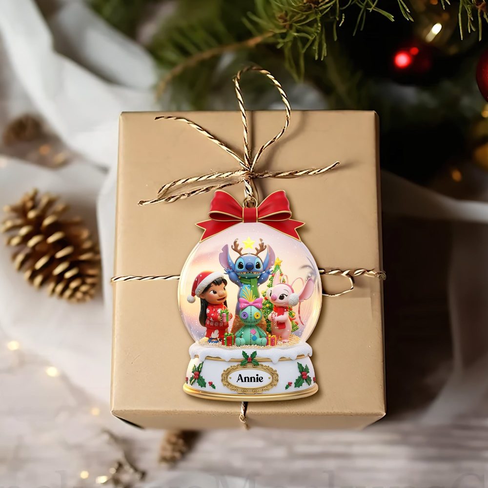 Celebrate Friendship With Magical Memories - Personalized Christmas Ornament For Friends - Image 3