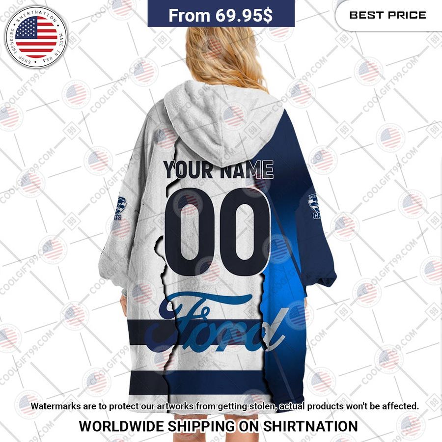 Geelong Cats Mix Hoodie Blanket - Image 3