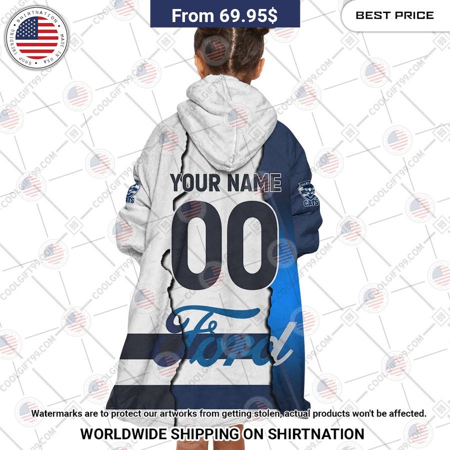 Geelong Cats Mix Hoodie Blanket - Image 5