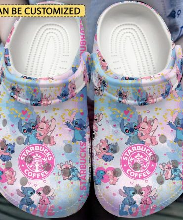 Lilo & Stitch Crocs Customizable Cute Character Print Clogs - Comfortable & Stylish Footwear For All Ages