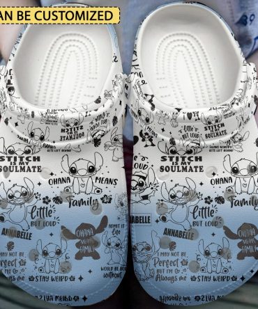 Lilo & Stitch Crocs Customizable Stitch Clogs - Cute & Comfy Footwear For Family & Friends!