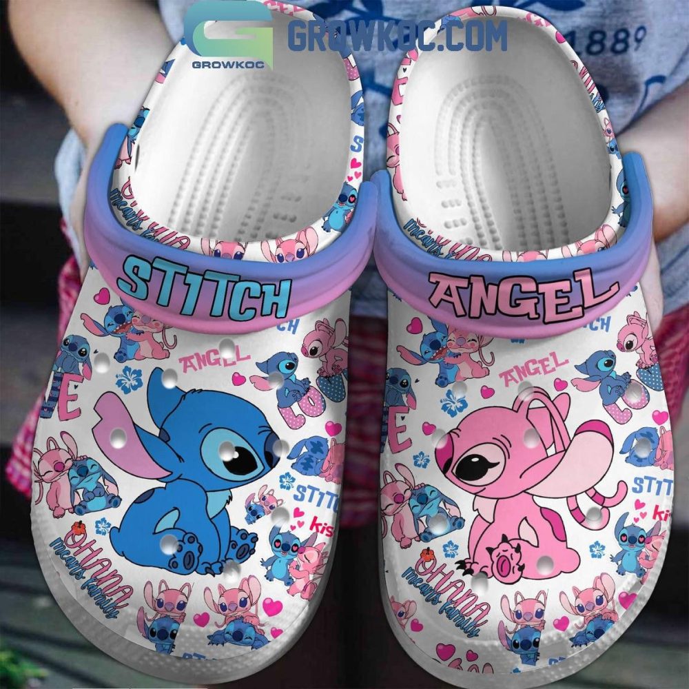 Lilo & Stitch Crocs Stitch & Angel Cartoon Clogs For Kids - Fun And Comfortable Footwear