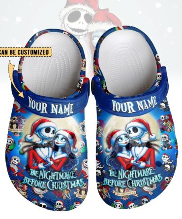 The Nightmare Before Christmas Movies Crocs Customizable Nightmare Before Christmas Clogs – Personalized Holiday Gift