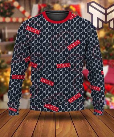 Gucci Ugly Christmas Sweater Gift Outfit For Men Women Type05